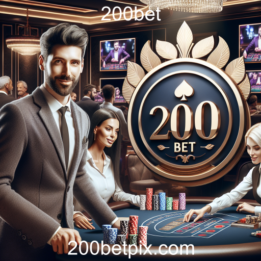 A Experiência Imersiva do Cassino Ao Vivo no 200bet